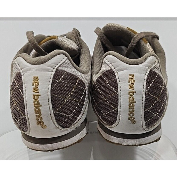 New Balance Womens 442 CW442UG White Brown Running Shoes Sneakers Size 8 1/2 B - Picture 5 of 14